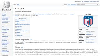 Job Corps - Wikipedia
