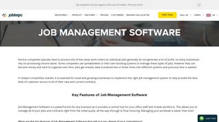 Job Management Software - UK's #1 Service Management ... - Joblogic