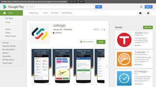 Joblogic – Apps on Google Play