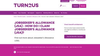 How do I claim Jobseeker's Allowance (JSA)? - Turn2us