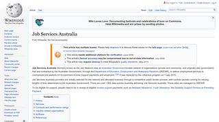 Job Services Australia - Wikipedia