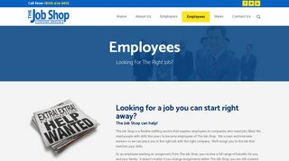 The Job Shop | Employees