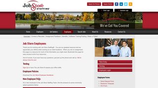 The Job Store is a top employment agency in ... - Job Store Staffing