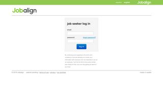 job seeker log in | Jobaline - Search for jobs | Jobalign.com