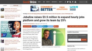 Jobaline raises $3.5 million to expand hourly jobs platform and grow ...