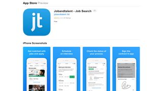 Jobandtalent - Job Search on the App Store - iTunes - Apple