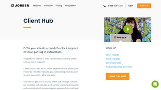 Client Portal for your Field Service Company: Jobber Client Hub