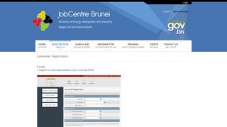 Jobseeker Registration - JobCentreBrunei