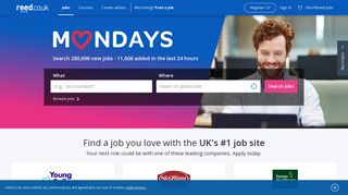 Jobs and Recruitment on reed.co.uk, the UK's #1 job site