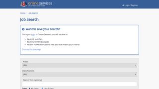Search - Online Services