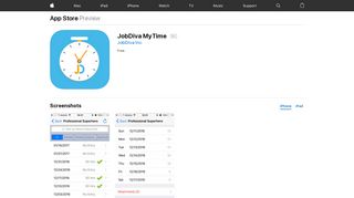 JobDiva MyTime on the App Store - iTunes - Apple
