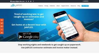 JobFLEX: Invoice App & Estimating App for Contractors
