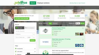Search for job postings in Quebec by sector and profession | jobillico ...