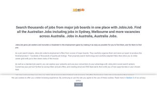 Job Search Engine – Jobisjob.com.au Job Board | JobAdder