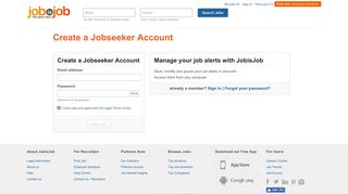 JobisJob - Sign up