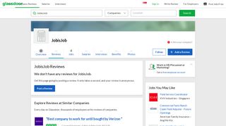 JobisJob Reviews | Glassdoor.sg