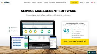 Service Management Software | Joblogic - Free Trial