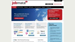 JobMate - Low cost Multiposting and Applicant Tracking Technology