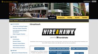 HireaHawk | Pomerantz Career Center