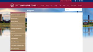 JobQuest - The Official Website for the City of Birmingham, Alabama