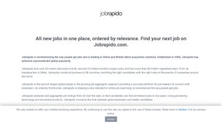 Jobrapido – http://jobrapido.com/ | JobAdder