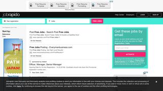 Free Registration Jobs, Vacancies in India | Jobrapido.com