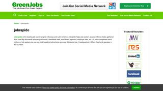 jobrapido - Green Jobs