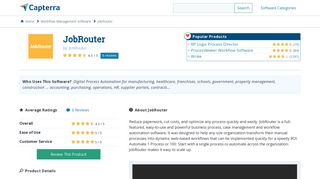 JobRouter Reviews and Pricing - 2019 - Capterra