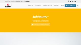 JobRouter | ComDoc, A Xerox Company