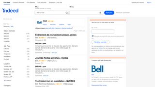 Bell Canada Jobs (with Salaries) | Indeed.com