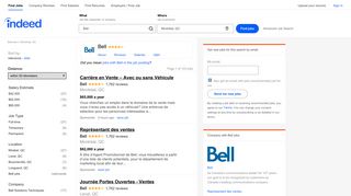 Bell Jobs in Montréal, QC (with Salaries) | Indeed.com