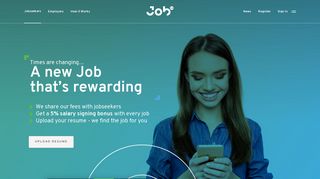 Job.com - Get a New Job through us, means a 5% signing bonus