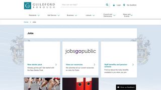 Jobs - Guildford Borough Council