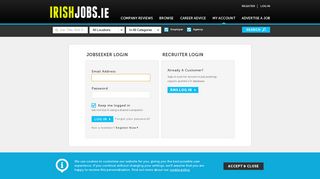 Log in - IrishJobs.ie