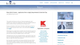 Kmart Application | 2019 Careers, Job Requirements & Interview Tips