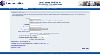 Register - JobCentre Online