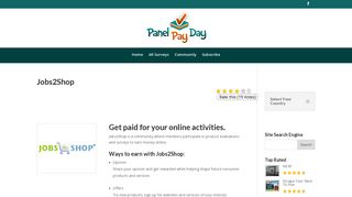 Jobs2Shop | Panel Pay Day