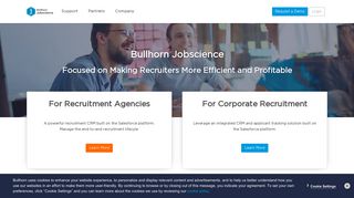 Jobscience Recruitment Software | Home - Bullhorn