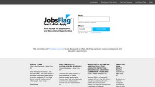 JobsFlag.com - Career Opportunities In Your Area