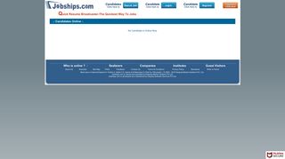 Current sea jobs vacancies | Jobships.com