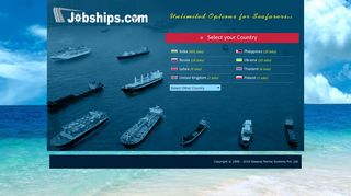 Jobships.com - Select Your Country | Job on Ships, Shipboard Jobs ...