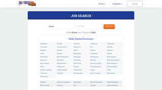 Jobs by Location - JobsInTrucks.com