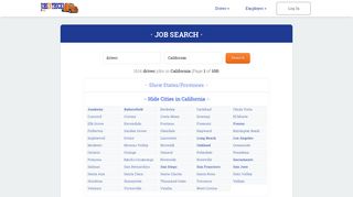 Driver Jobs - California - JobsInTrucks.com