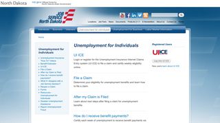 Unemployment for Individuals | Job Service North Dakota