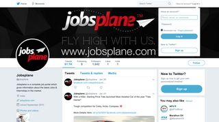 Jobsplane (@jobsplane) | Twitter