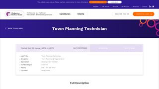 Town Planning Technician - Environmental Health Jobs, Town ...