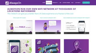 Get Complimentary Access From AlwaysOn WiFi Locations