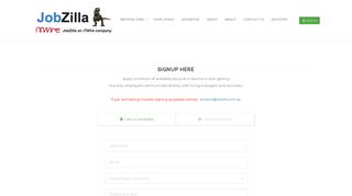 Register - JobZilla