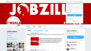 JobZilla Nigeria (@jobzillanigeria) | Twitter