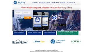 Jockey Club Interactive Registration